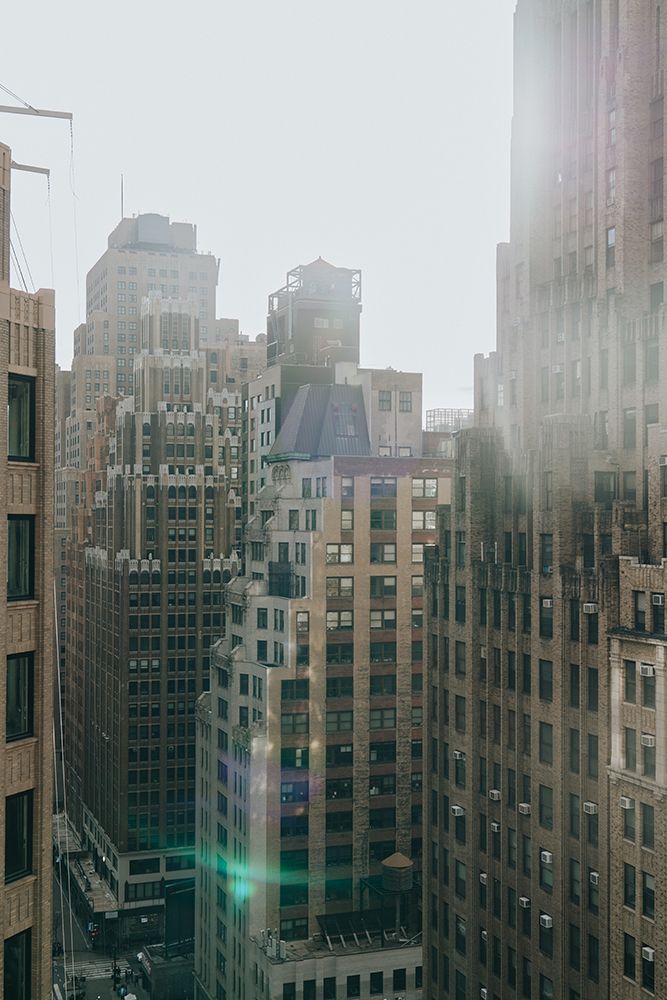 Cloudy Nyc Day art print by Amanda Morie for $57.95 CAD