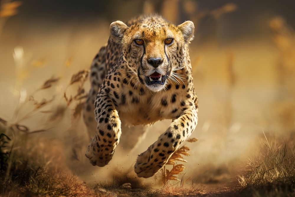 Huntingcheetha art print by Marcel Egger for $57.95 CAD