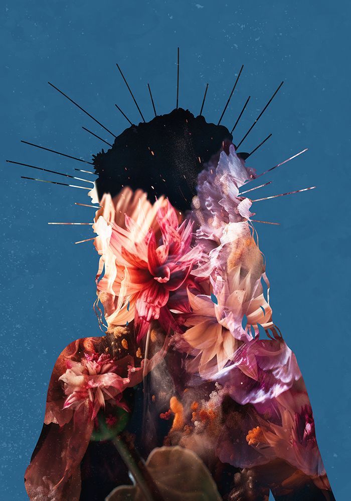 Beyonce Flowers art print by Sarah Manovski for $57.95 CAD