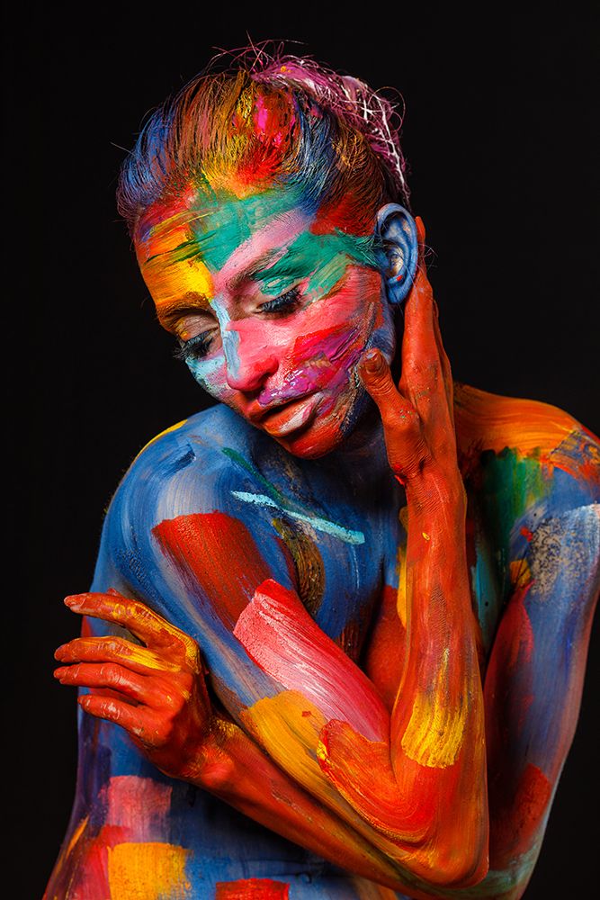 Polychromaticity Is Only Skin Deep art print by Amalya Shandelman for $57.95 CAD