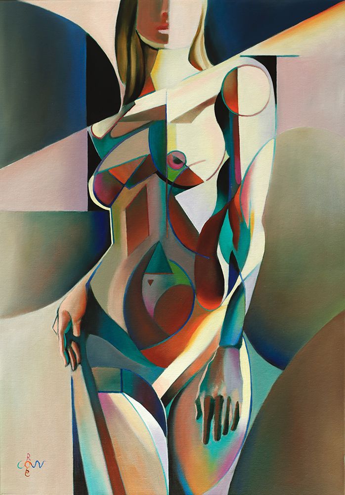 Neo Deco 04 07 23 art print by Corne Akkers for $57.95 CAD