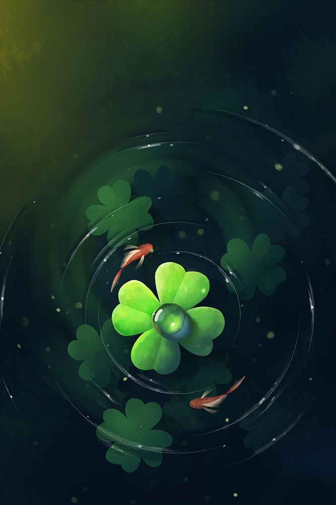 Lucky Clover art print by Xuan Thai for $57.95 CAD