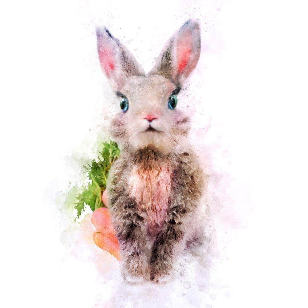 Baby Rabbit art print by Emel Tunaboylu for $57.95 CAD