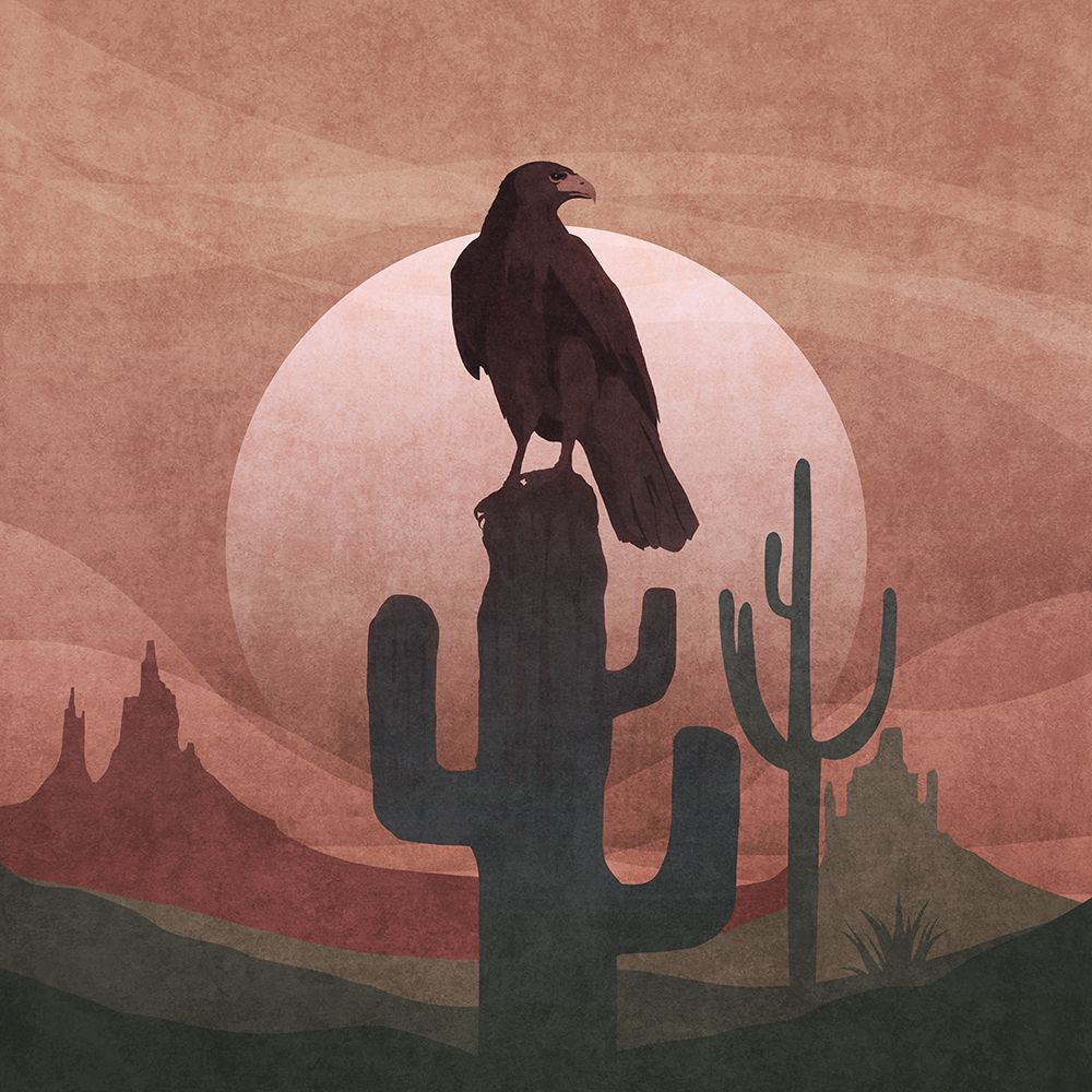 Cowboy Eagle art print by Emel Tunaboylu for $57.95 CAD
