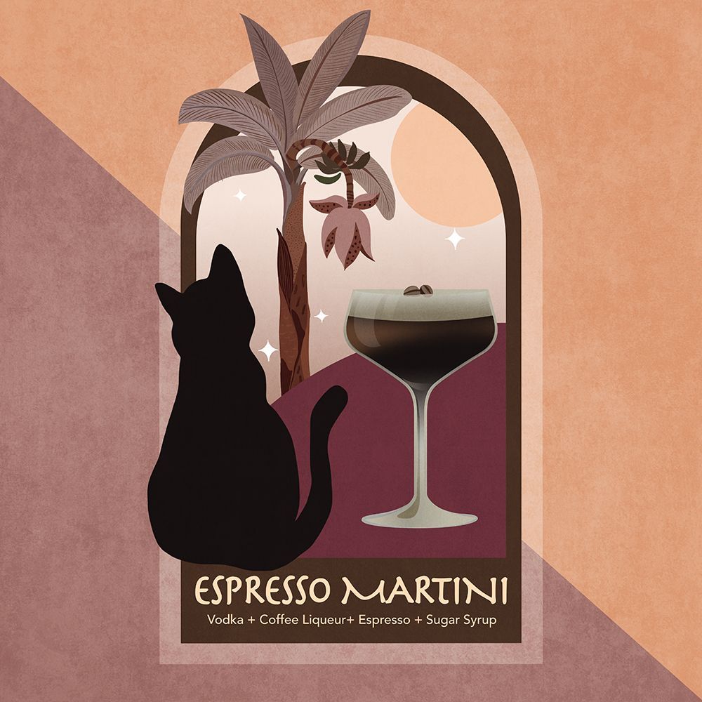 Kokteyl Ezpresso Martini art print by Emel Tunaboylu for $57.95 CAD