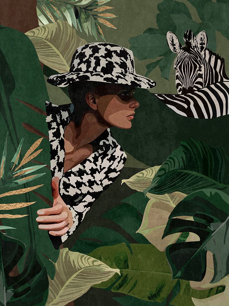 Vogel Zebra Kazayagi art print by Emel Tunaboylu for $57.95 CAD
