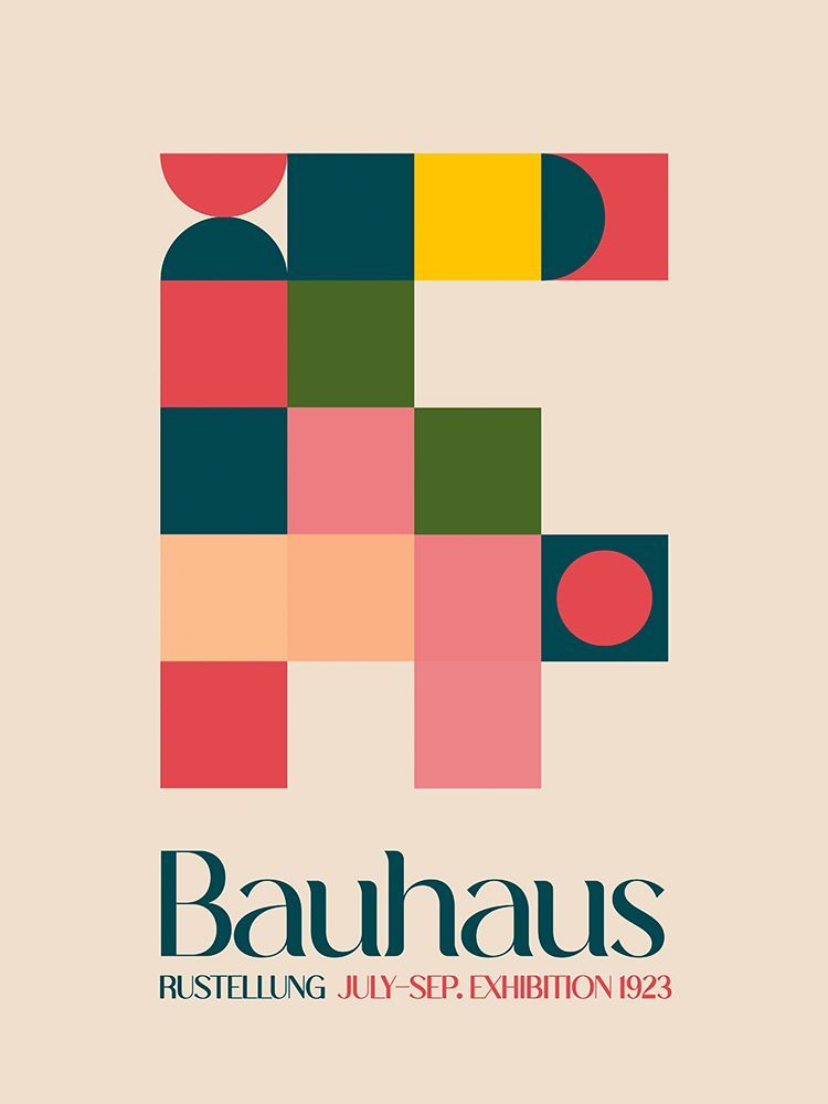 Bauhaus Kutular art print by Emel Tunaboylu for $57.95 CAD
