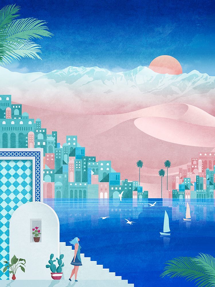 Morocco art print by Emel Tunaboylu for $57.95 CAD