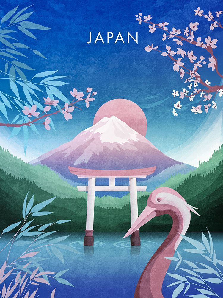 Japan art print by Emel Tunaboylu for $57.95 CAD