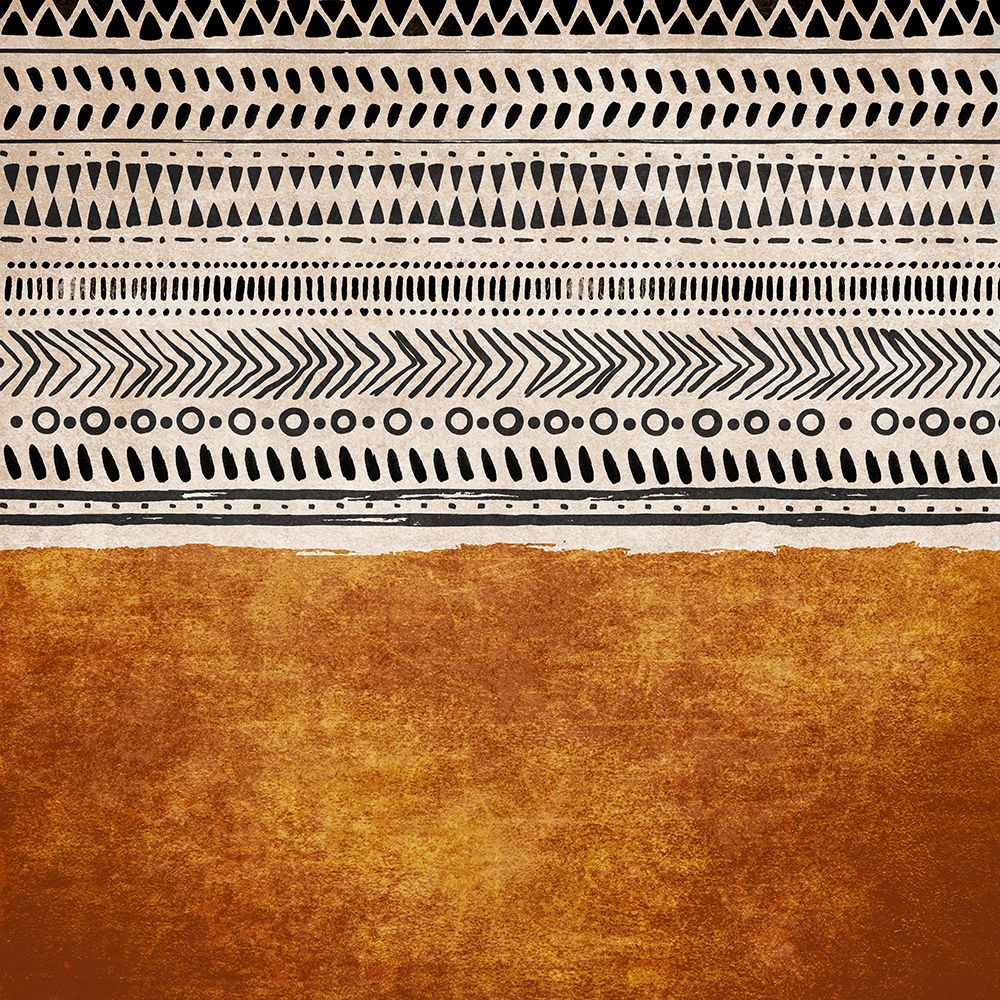 Kilim Turuncu art print by Emel Tunaboylu for $57.95 CAD