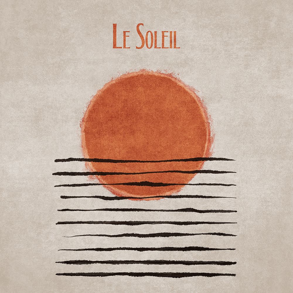 Le Soleil art print by Emel Tunaboylu for $57.95 CAD