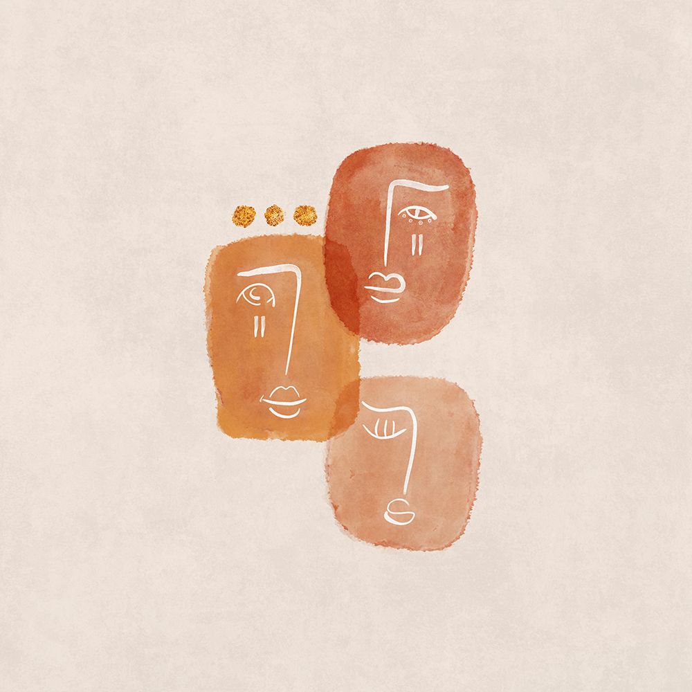 3Heads art print by Emel Tunaboylu for $57.95 CAD