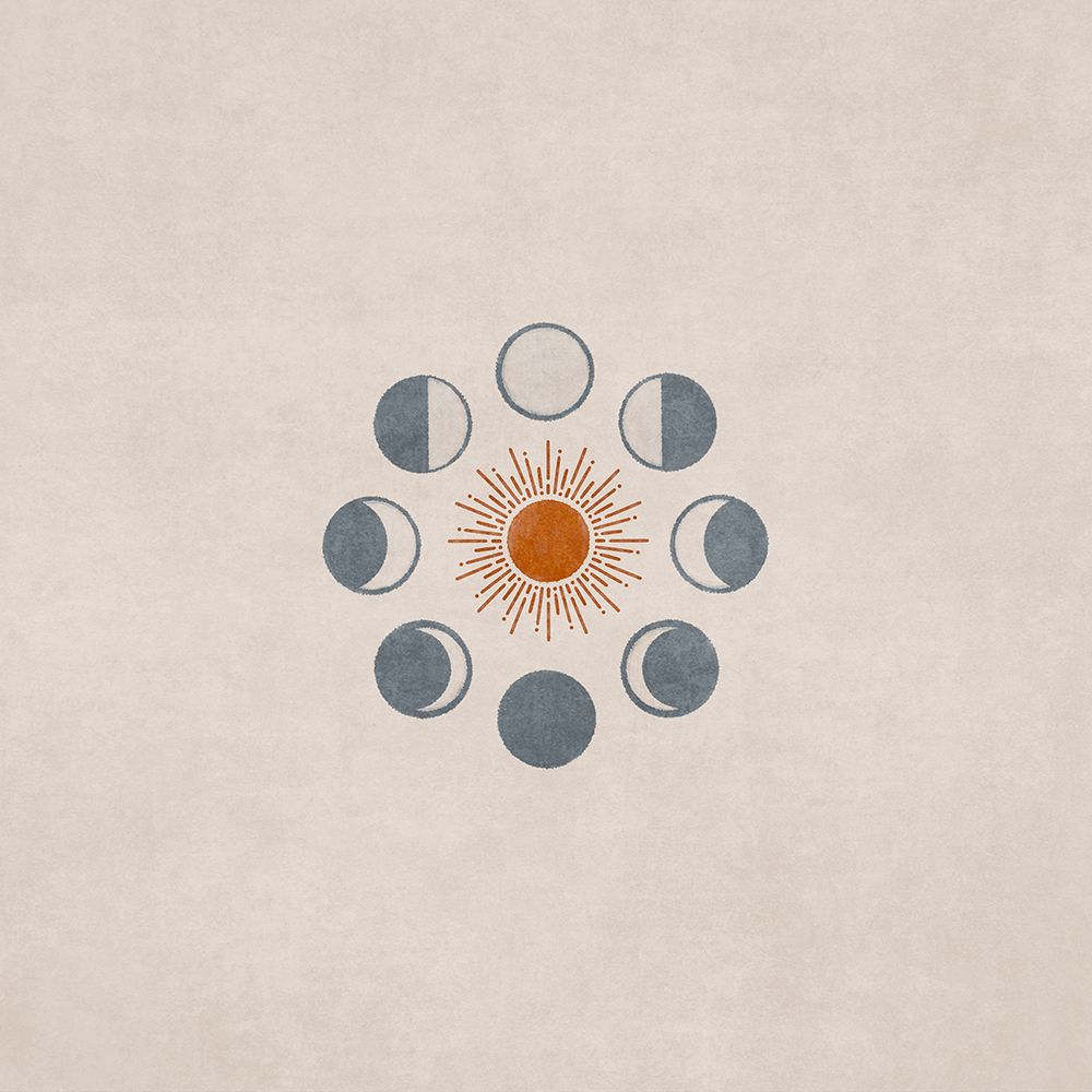 Bej Moon And Sun For Cases art print by Emel Tunaboylu for $57.95 CAD