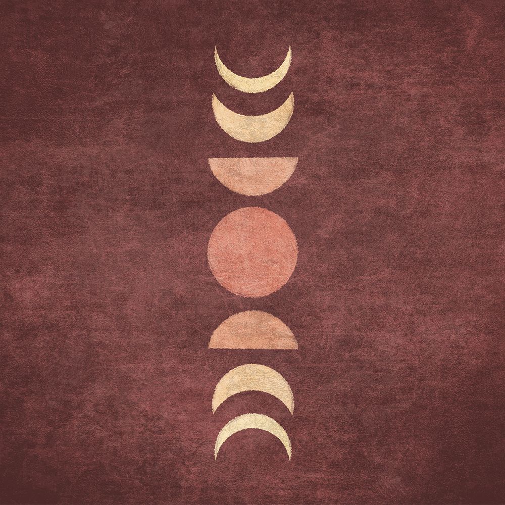 Visne Moon Phases art print by Emel Tunaboylu for $57.95 CAD