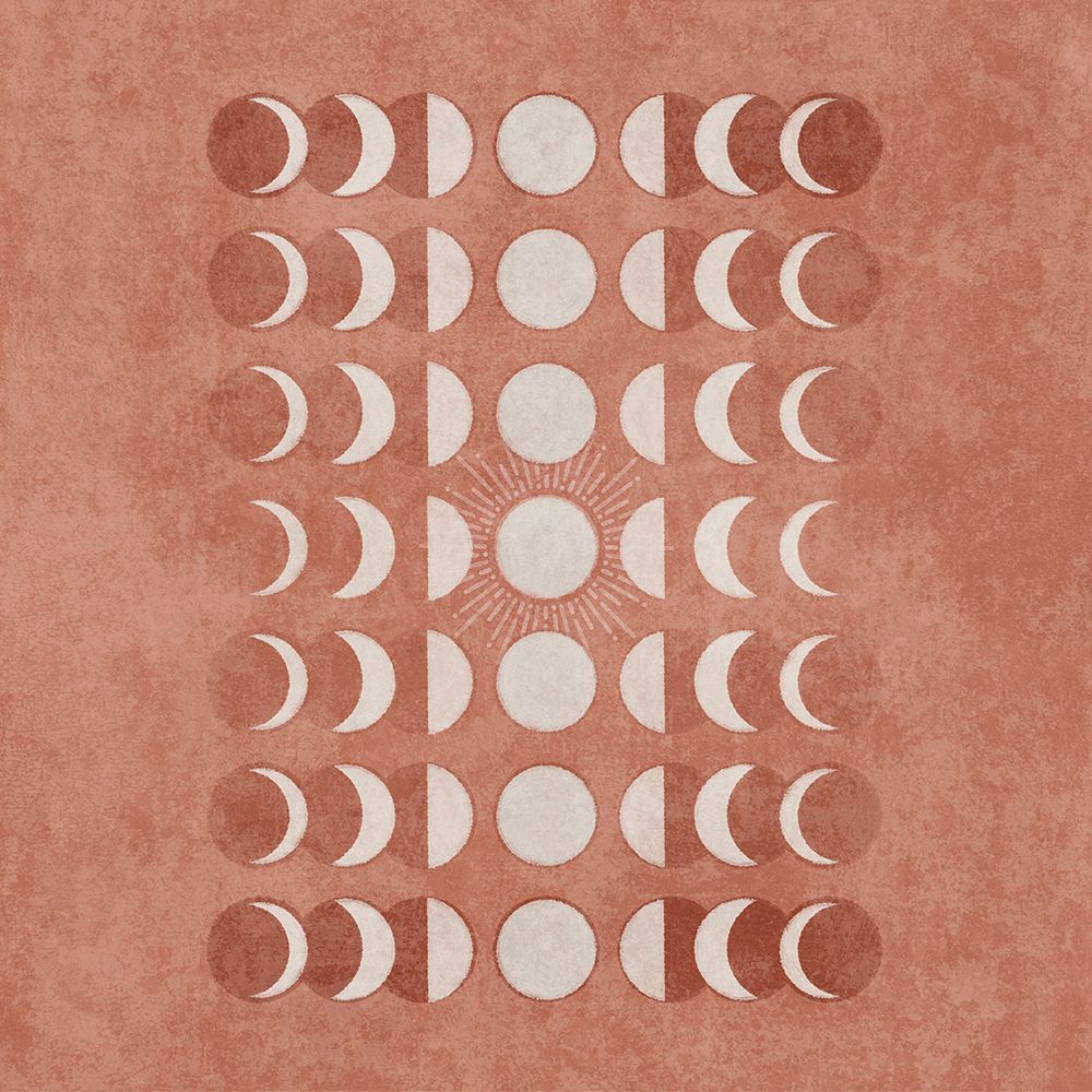 Somon Moons Phases art print by Emel Tunaboylu for $57.95 CAD
