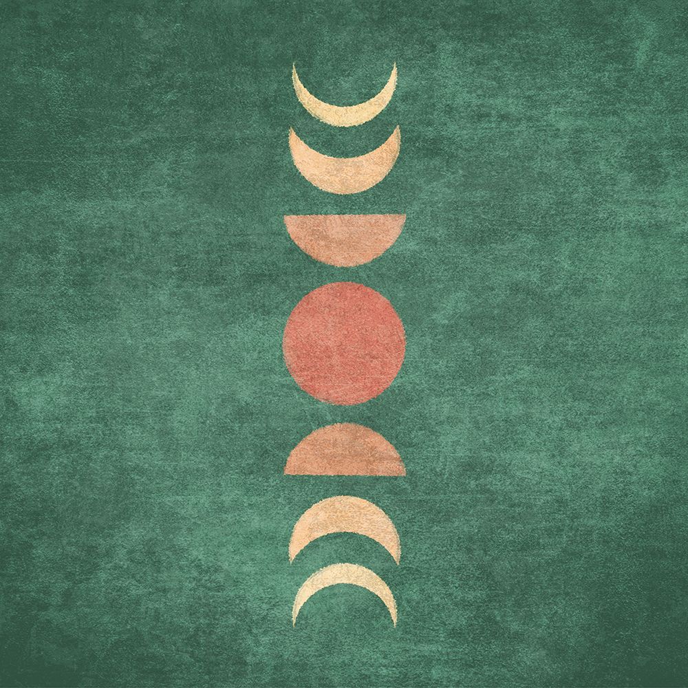 Moon Phases art print by Emel Tunaboylu for $57.95 CAD