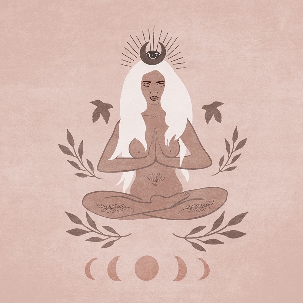 Meditasyon Ay Evreleri art print by Emel Tunaboylu for $57.95 CAD