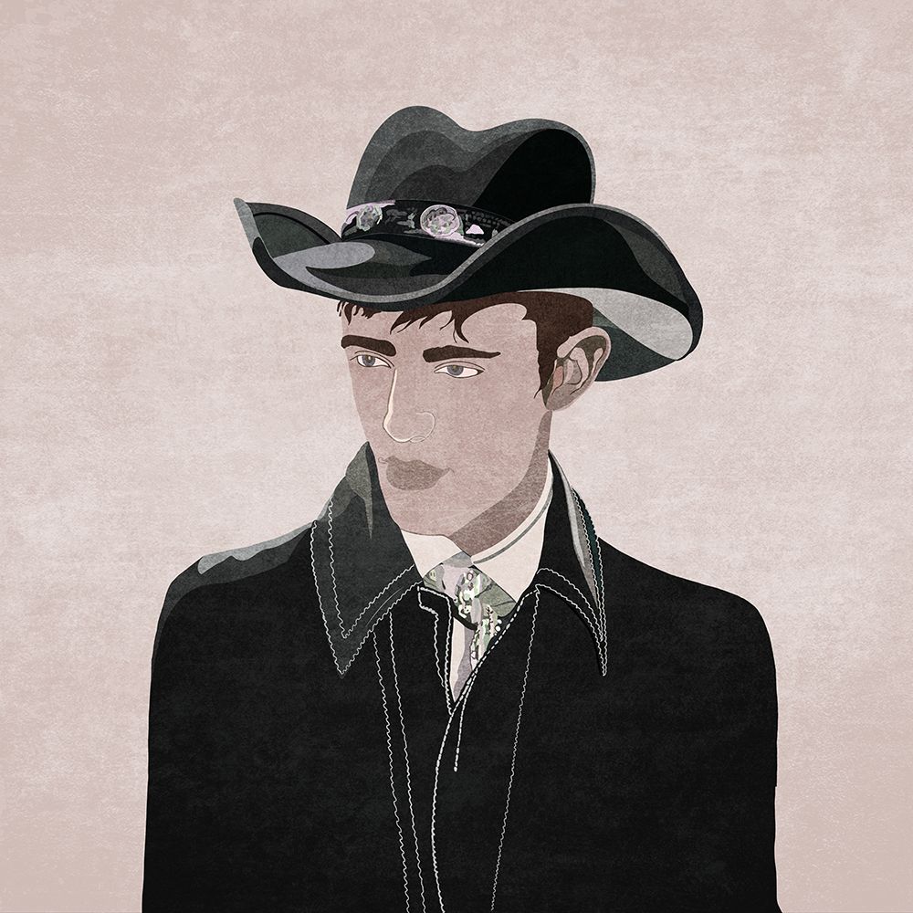 Kibar Cowboy art print by Emel Tunaboylu for $57.95 CAD