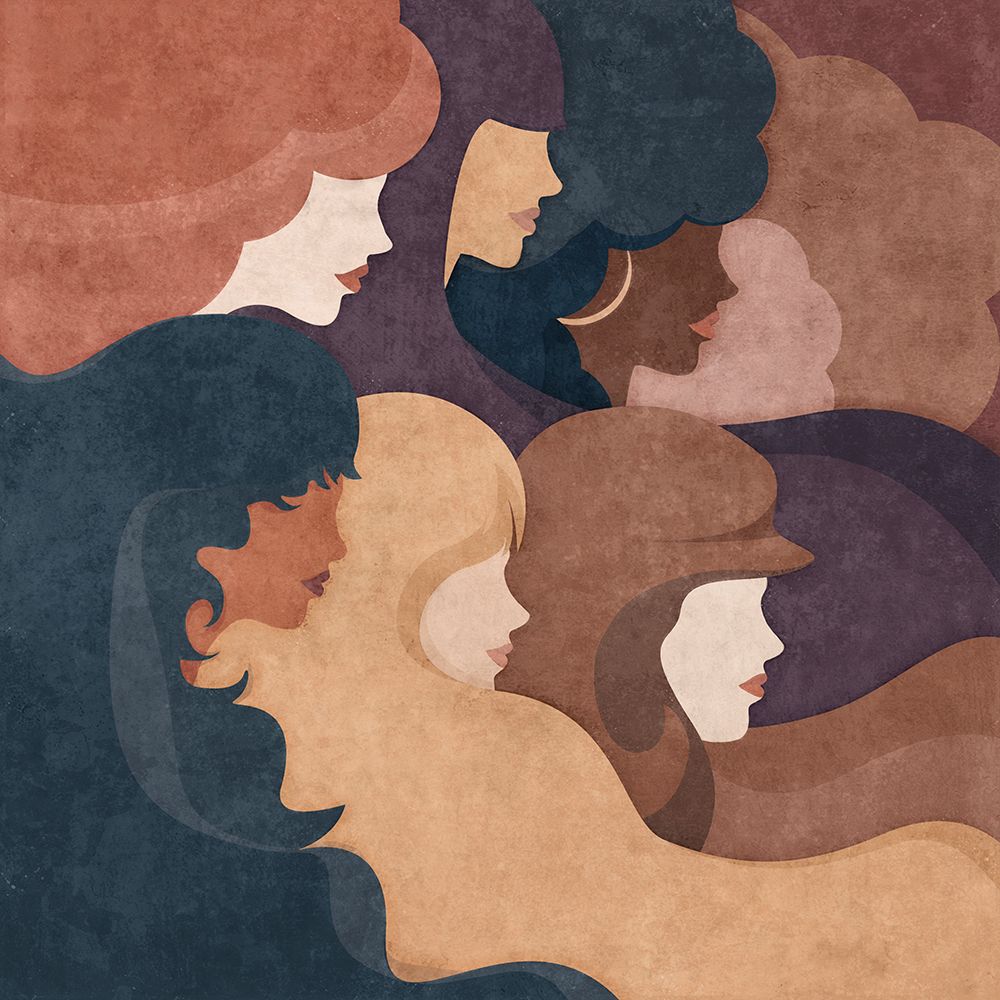Absctract Womens art print by Emel Tunaboylu for $57.95 CAD