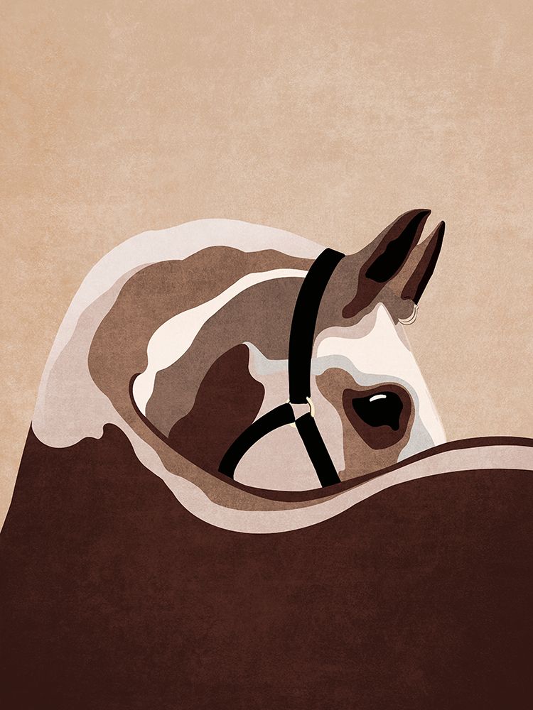 Horse02 art print by Emel Tunaboylu for $57.95 CAD