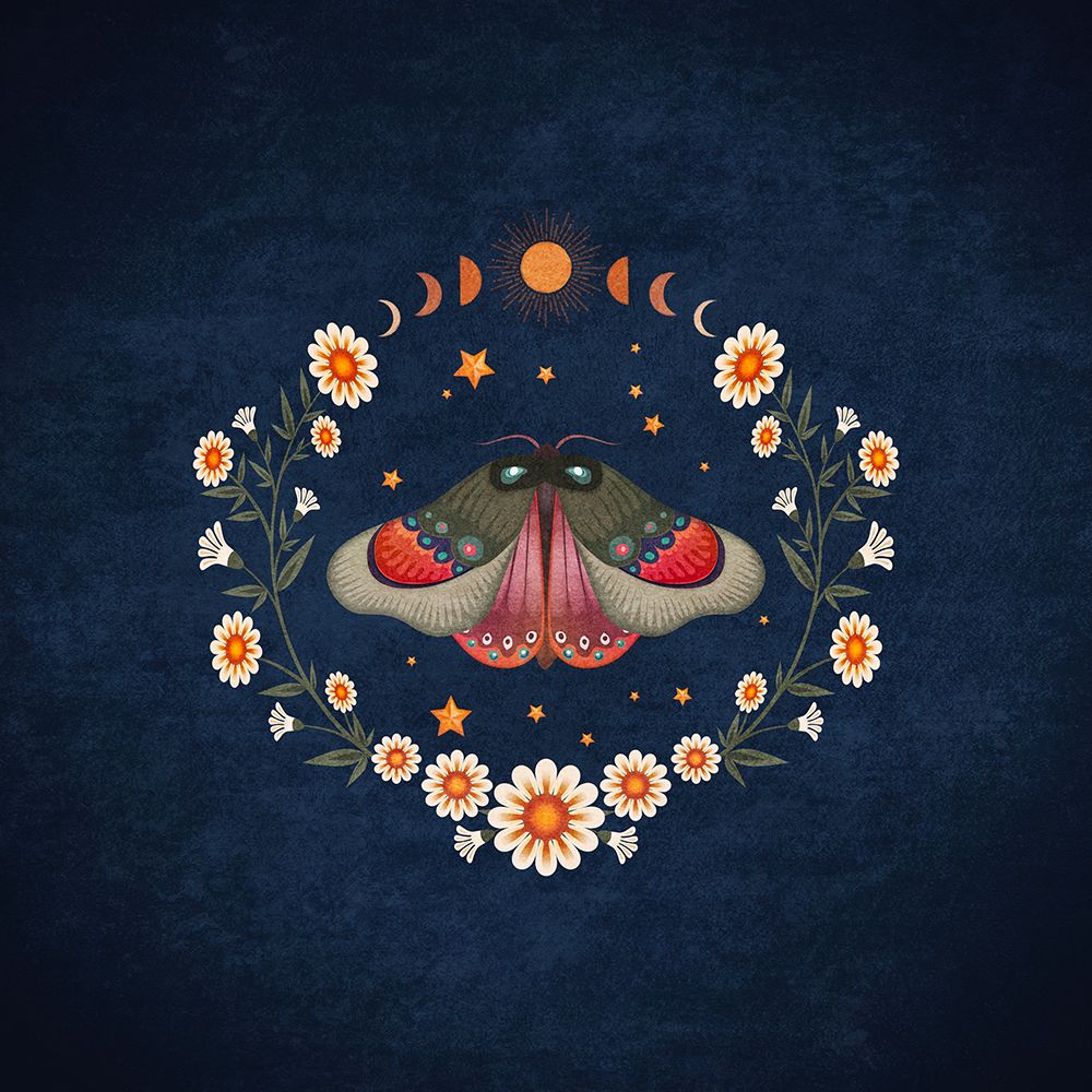 Butterfly Daisy art print by Emel Tunaboylu for $57.95 CAD