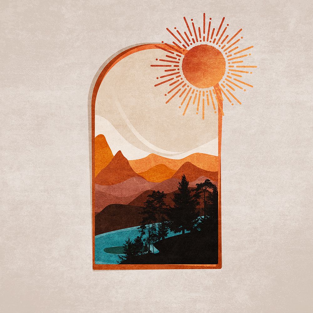 Window Desert Day And Sun art print by Emel Tunaboylu for $57.95 CAD