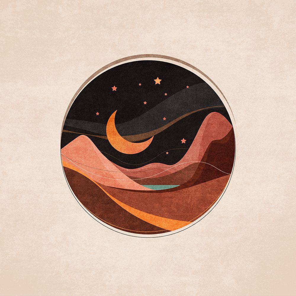 Cember Gece Sahnesi art print by Emel Tunaboylu for $57.95 CAD
