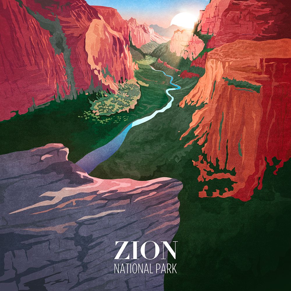 Zion art print by Emel Tunaboylu for $57.95 CAD