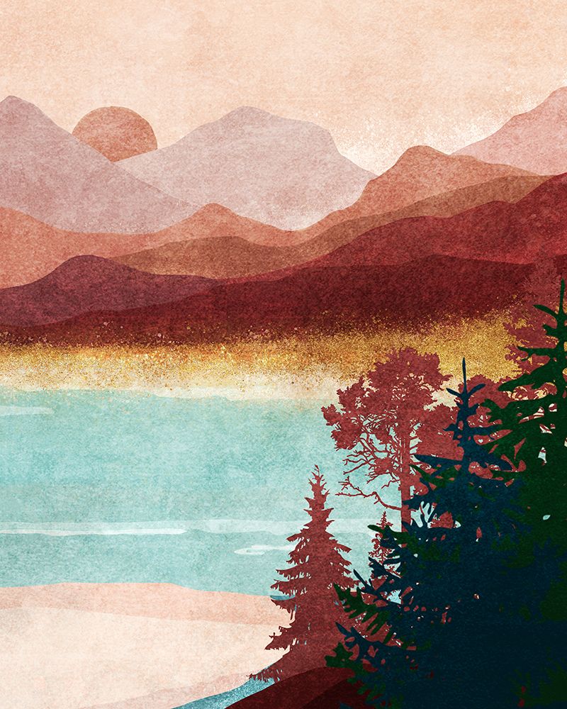 Lake Right art print by Emel Tunaboylu for $57.95 CAD