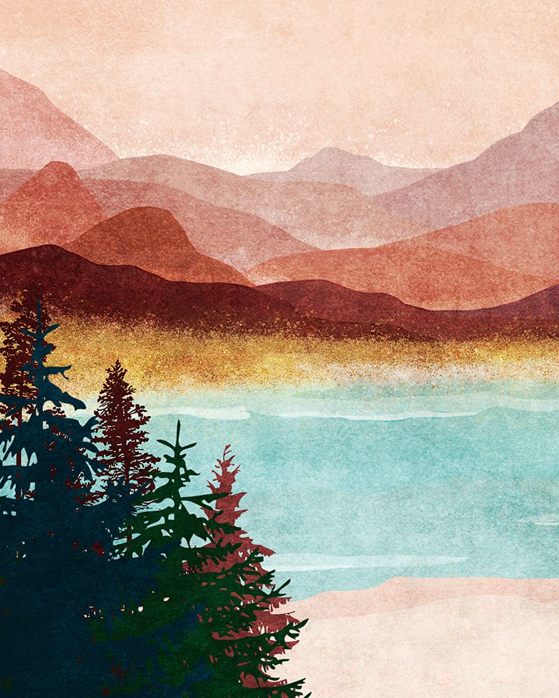 Lake Left art print by Emel Tunaboylu for $57.95 CAD