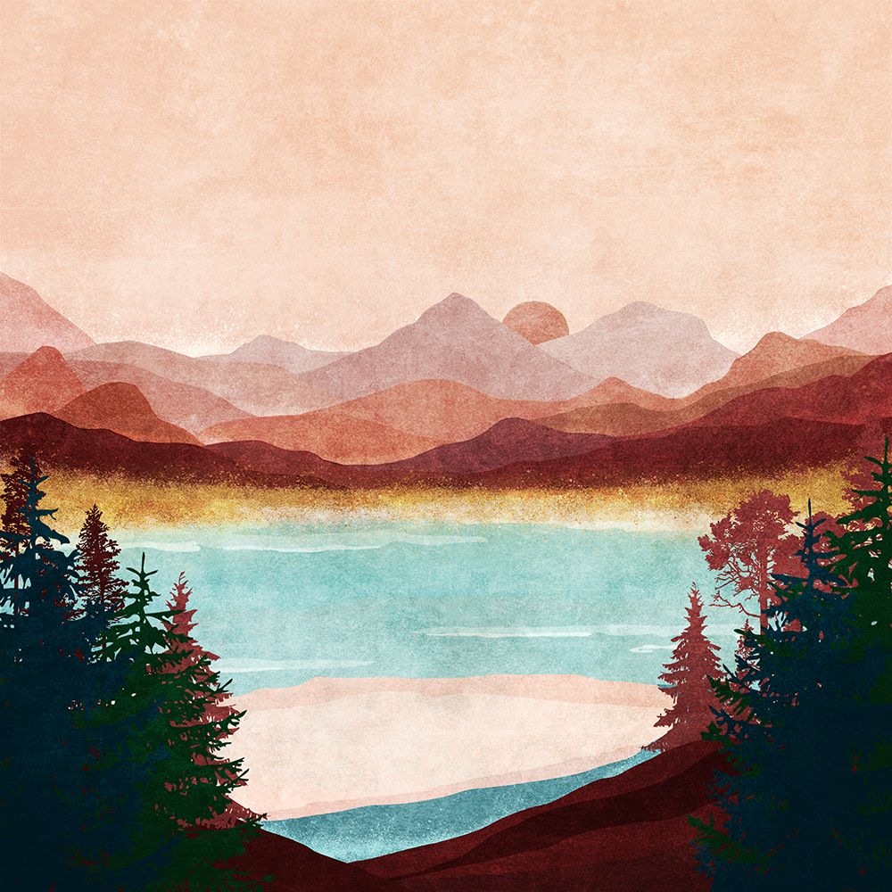 Horizontal Mountain Copy art print by Emel Tunaboylu for $57.95 CAD