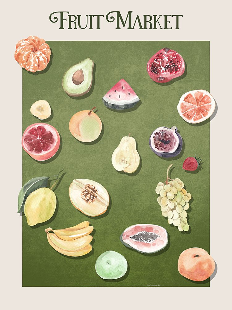 Ratio 3X4 Print By Bohonewart art print by Emel Tunaboylu for $57.95 CAD