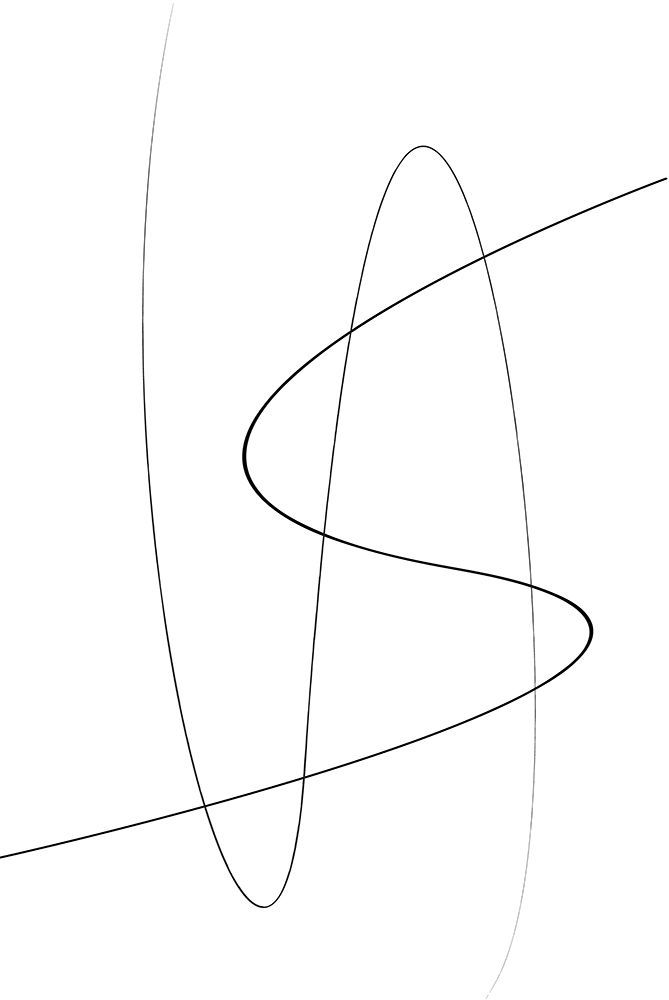 White Abstract art print by Oju Design for $57.95 CAD