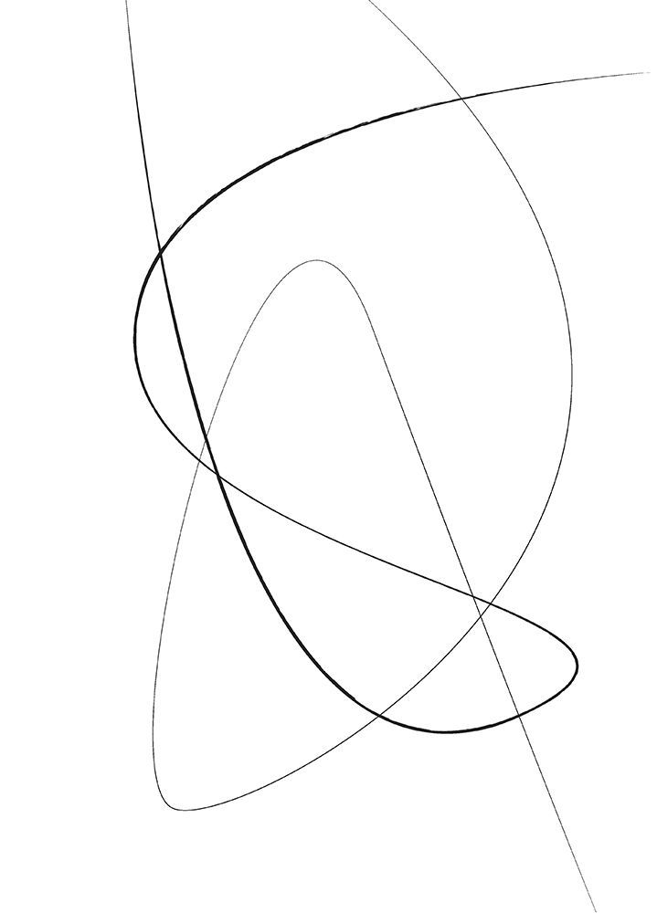 White Abstract art print by Oju Design for $57.95 CAD