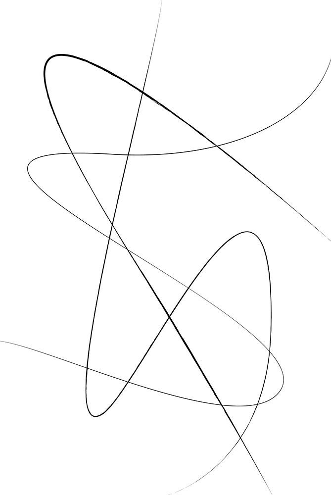 White Abstract art print by Oju Design for $57.95 CAD