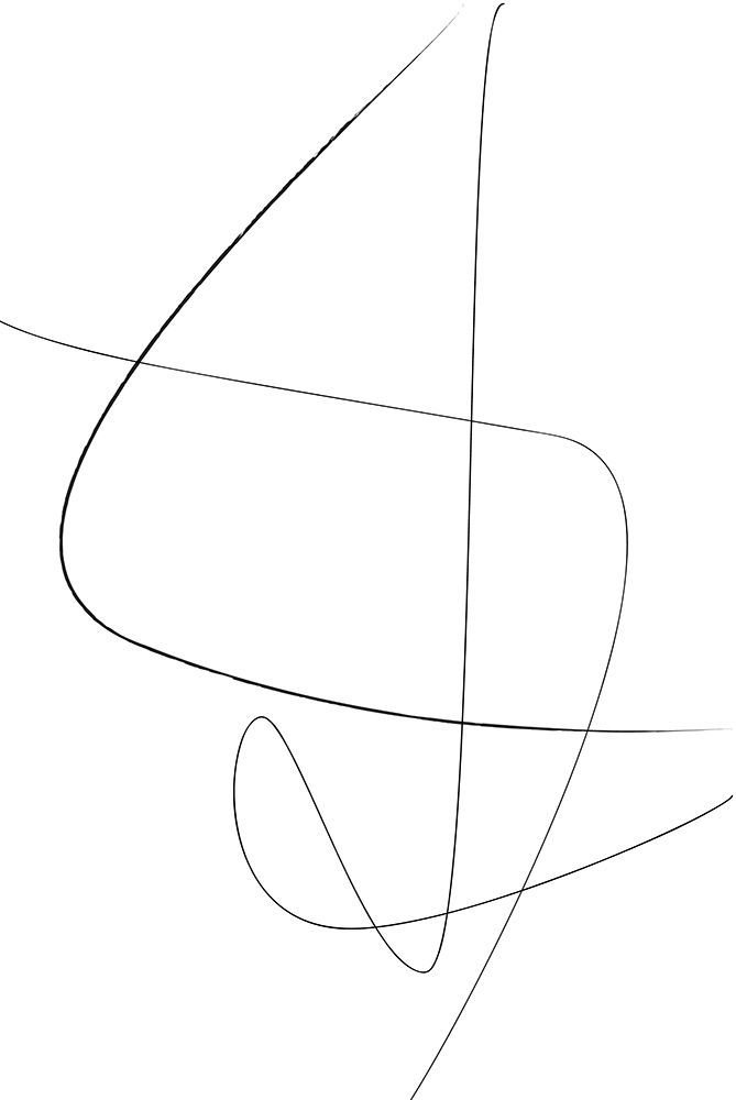 White Abstract art print by Oju Design for $57.95 CAD