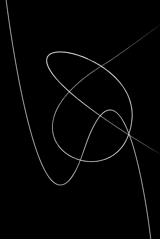 Black Abstract art print by Oju Design for $57.95 CAD