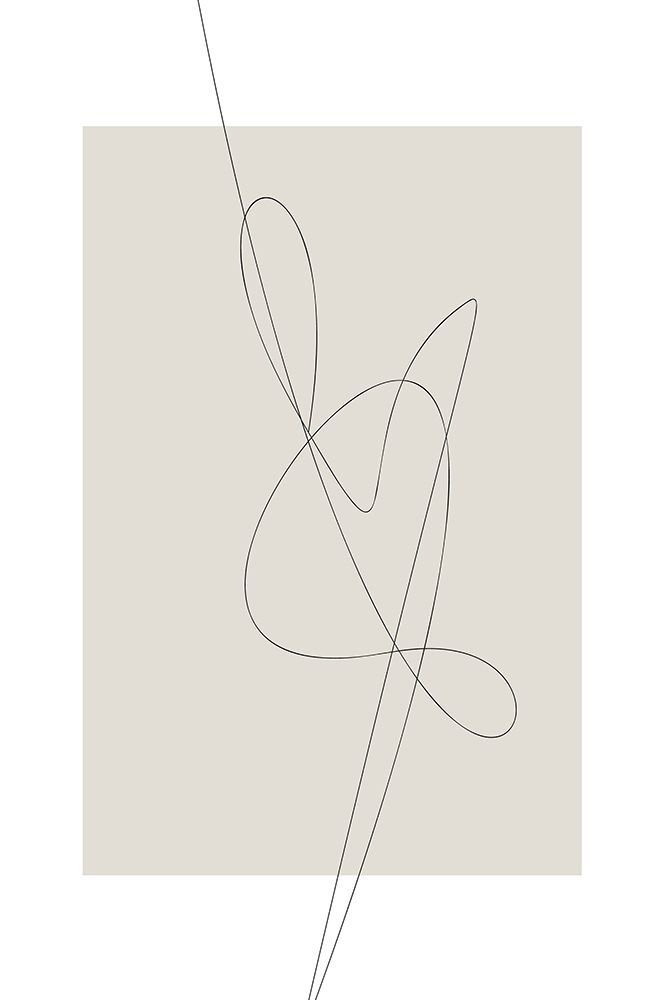 Beige Abstract art print by Oju Design for $57.95 CAD