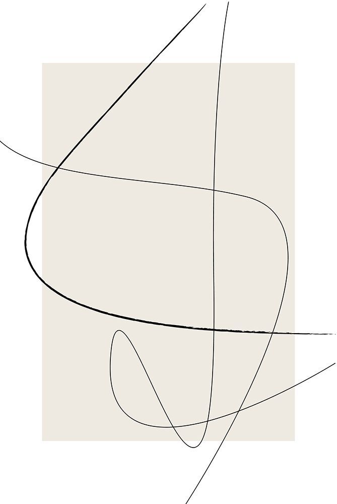Beige Abstract art print by Oju Design for $57.95 CAD