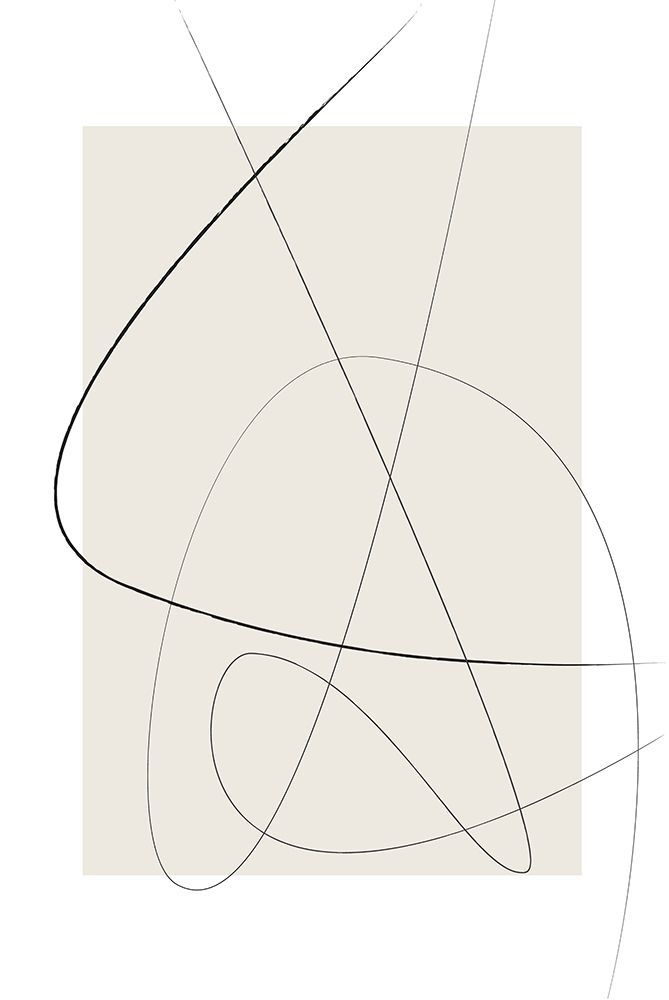 Beige Abstract art print by Oju Design for $57.95 CAD