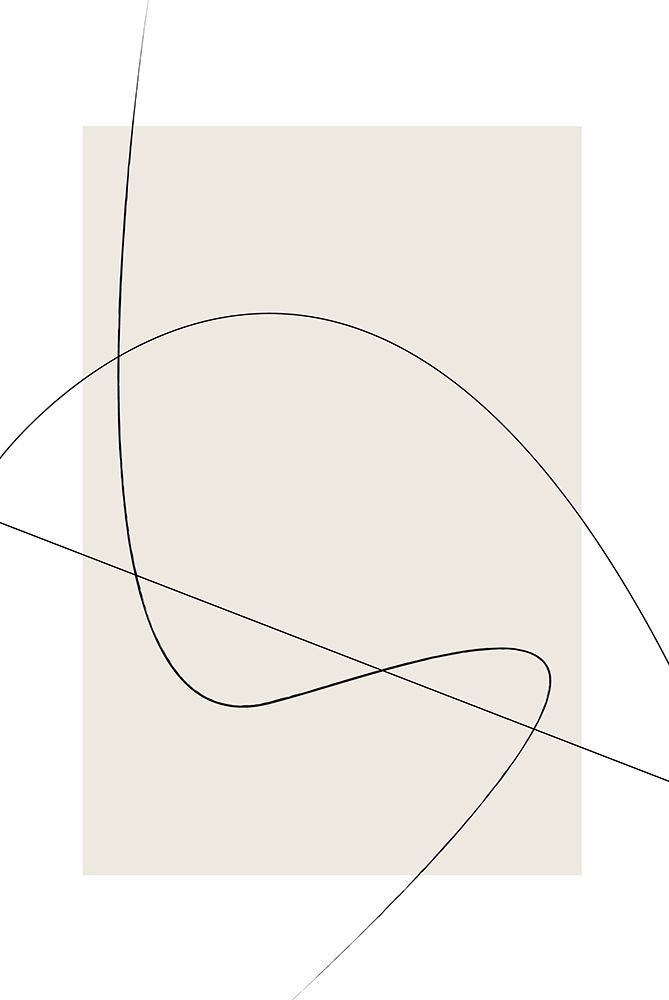 Beige Abstract art print by Oju Design for $57.95 CAD