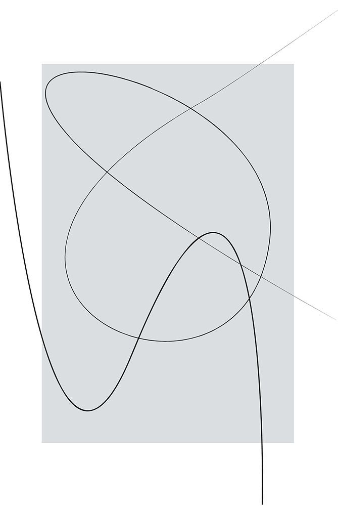 Gray Abstract art print by Oju Design for $57.95 CAD