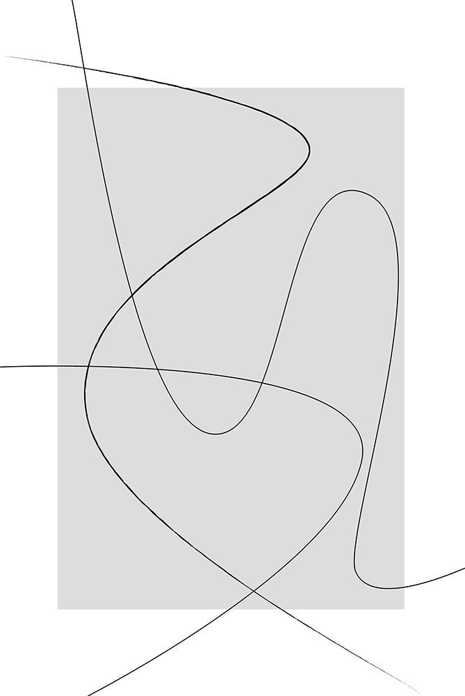Gray Abstracta art print by Oju Design for $57.95 CAD