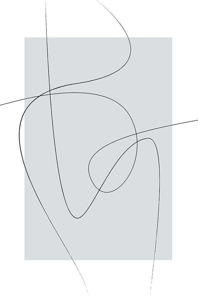 Gray Abstract art print by Oju Design for $57.95 CAD