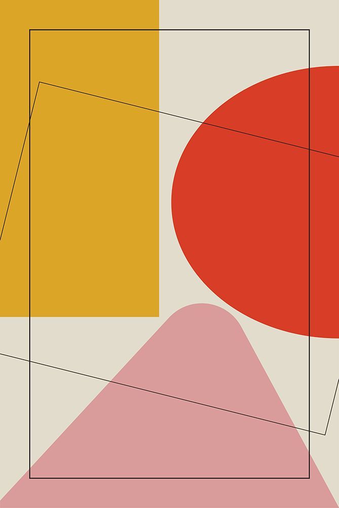 Four Triangles art print by Oju Design for $57.95 CAD