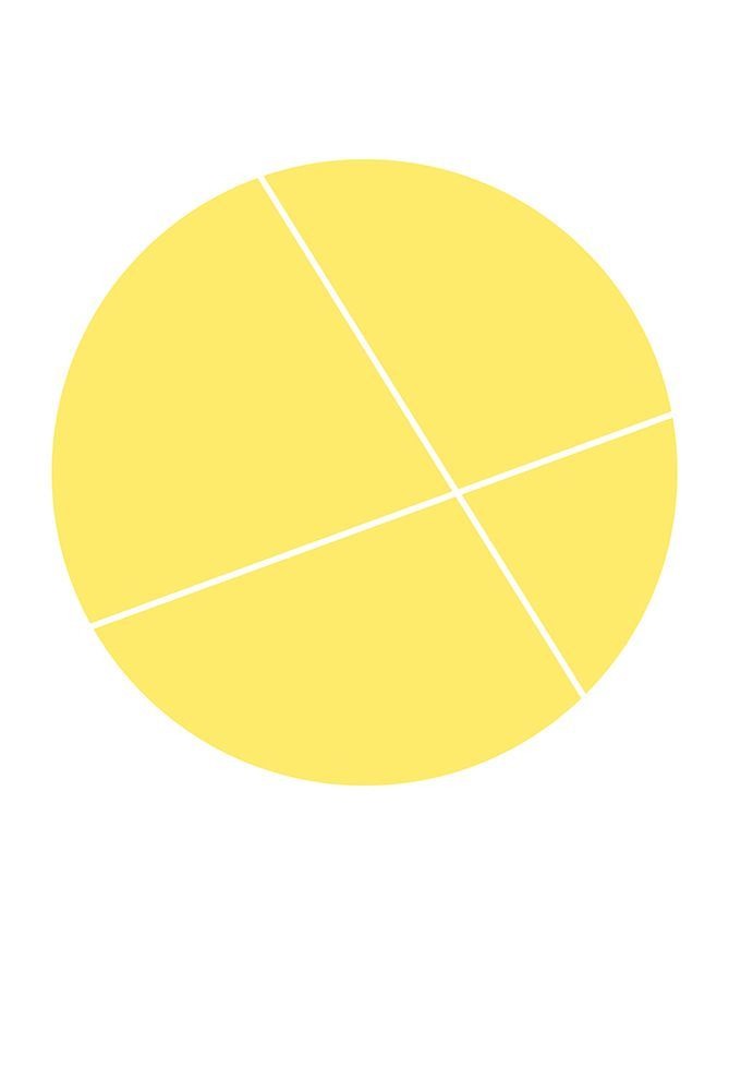 Yellow Line1 art print by Oju Design for $57.95 CAD