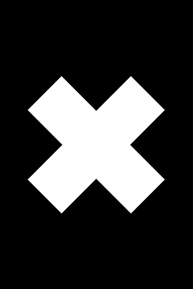 Cross Black art print by Oju Design for $57.95 CAD