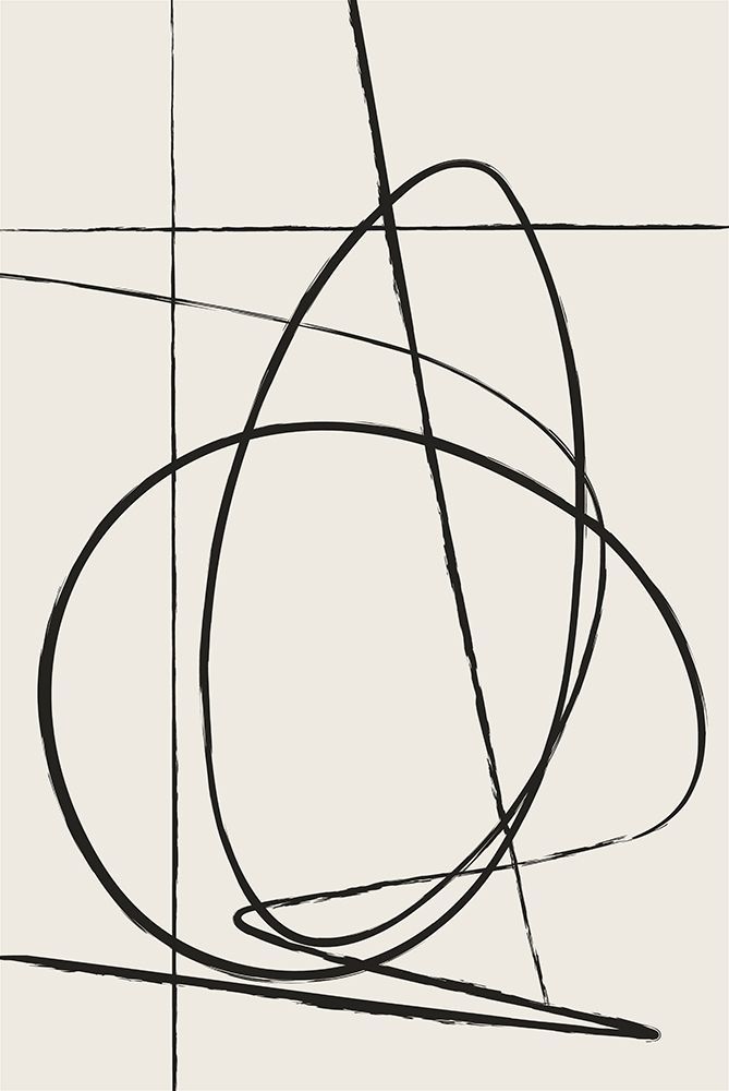Beige Lines art print by Oju Design for $57.95 CAD