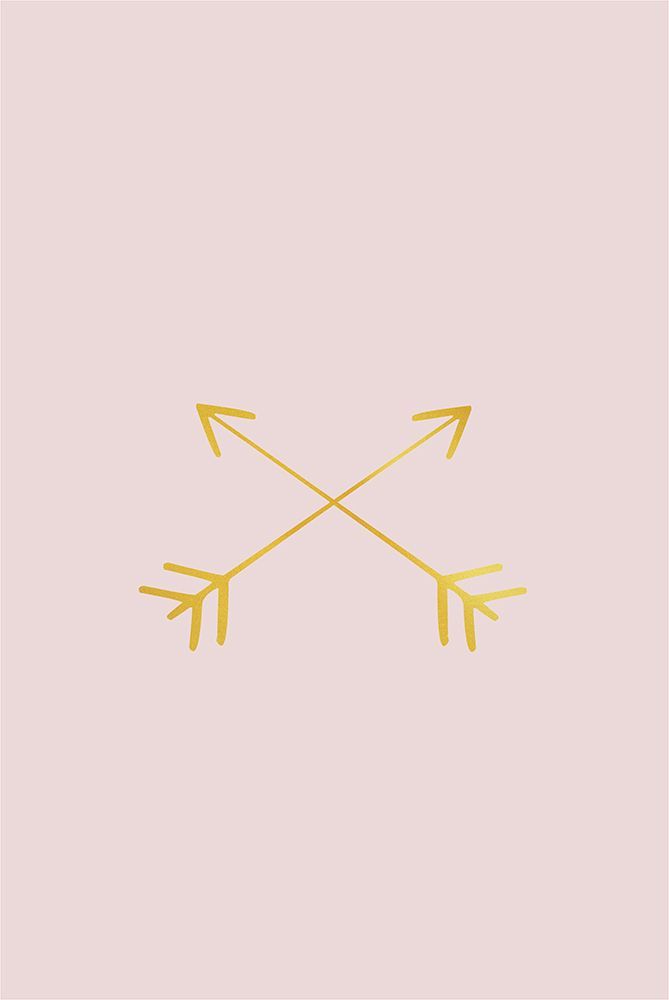 Gold Arrow art print by Oju Design for $57.95 CAD