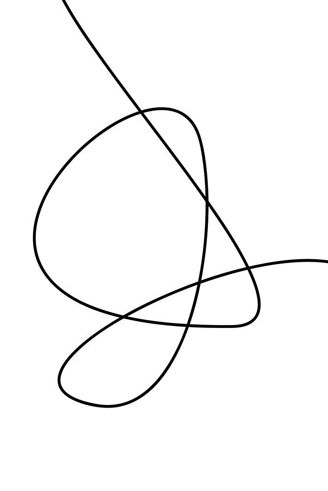 Abstract Line art print by Oju Design for $57.95 CAD